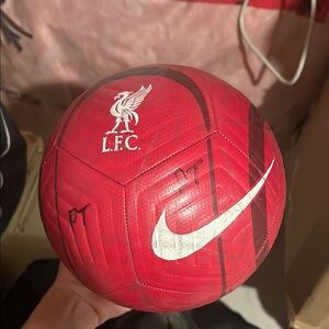 Nike Red LFC Soccer Ball SIZE 5